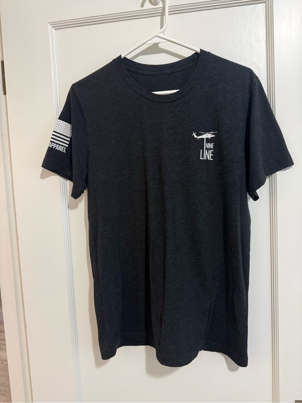 Nine Line Men’s Black Short-Sleeve Logo Tee